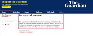 Letter to America Remove by the Guardian