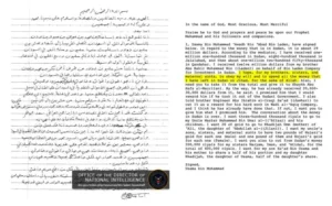 OSAMA Bin Laden's letter to America