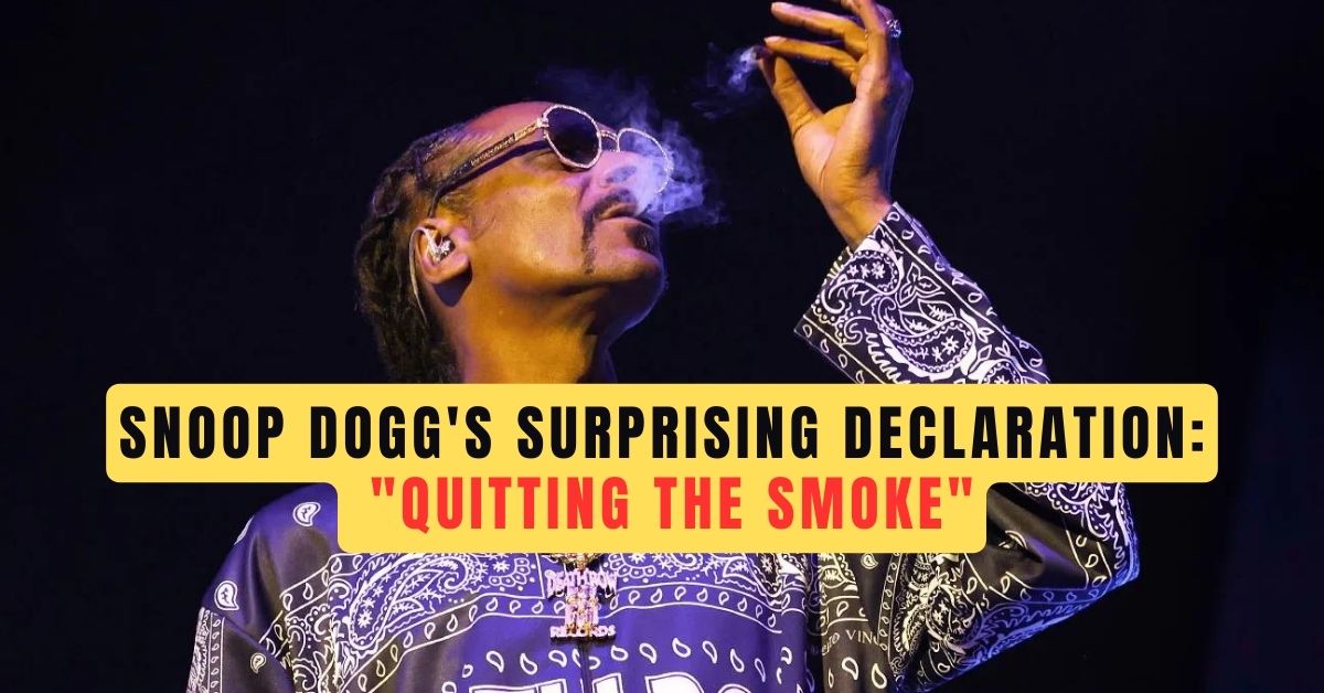 Snoop Dogg quits Smoke